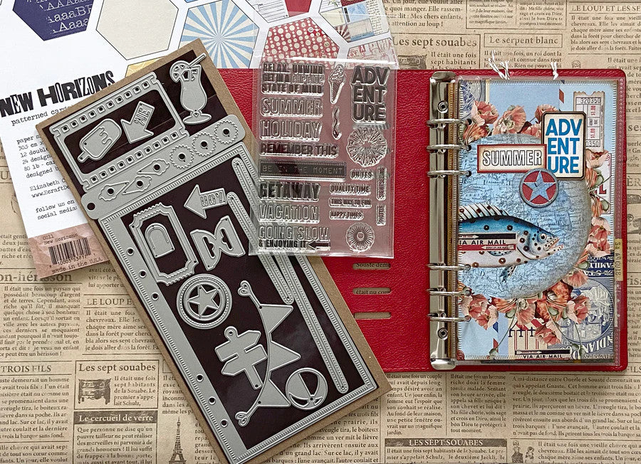 Elizabeth Craft Designs zomerworkshop door Annette Green speciale kit